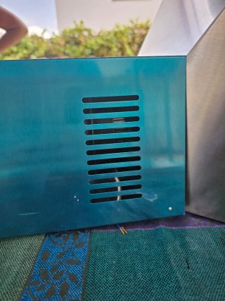 Campana extractora de aluminio