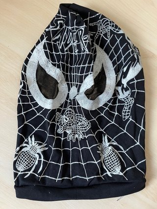 Máscara Tela Spiderman Negro Pasamontañas