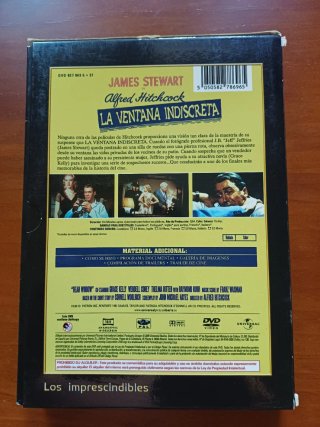 La Ventana Indiscreta DVD Edición Coleccionista