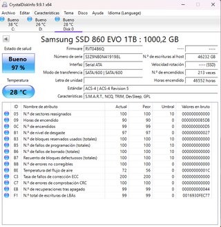 Disco SSD Samsung 860 EVO 1TB