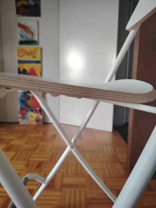 Silla alta plegable IKEA