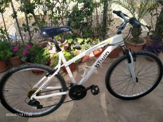 Bicicleta Rockrider 5.1 Blanca como nueva talla m