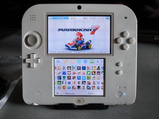 Nintendo 2DS Rossa + 70 giochi + Caricatore