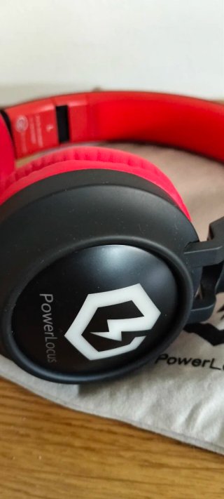 Auriculares Bluetooth Rojos y Negros Niños