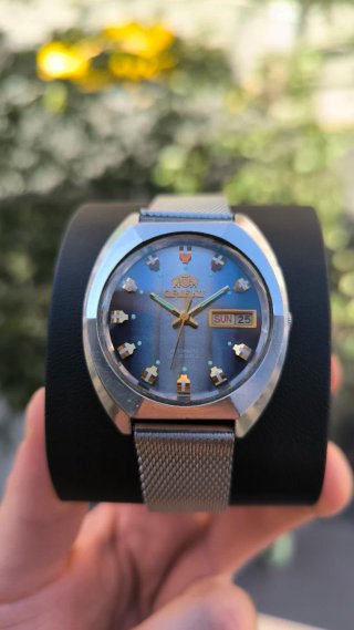 Reloj Orient Automático Premium 1975 Bitono