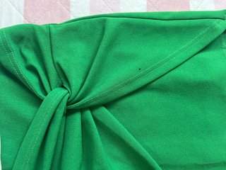 Falda Nudo Verde
