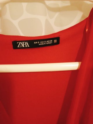 Vestido Zara Rojo