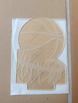 Lámpara 3D Baloncesto