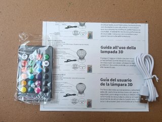 Lámpara 3D Baloncesto