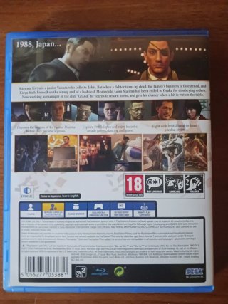 Yakuza 0 PS4 - Como nuevo