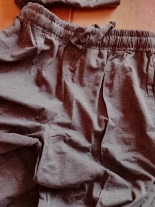 Conjunto pijama hombre gris XL