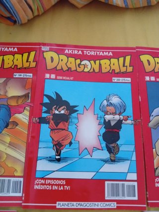 6 cómic dragón ball z serie roja