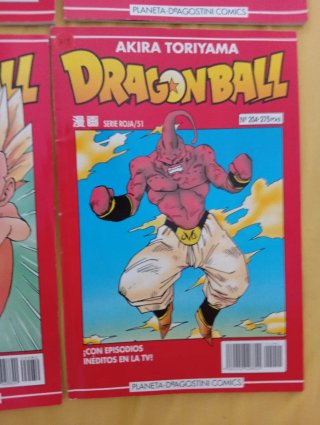 6 cómic dragón ball z serie roja