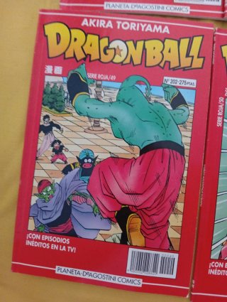 6 cómic dragón ball z serie roja