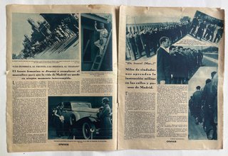 Periódico Crónica Guerra Civil Española 1936