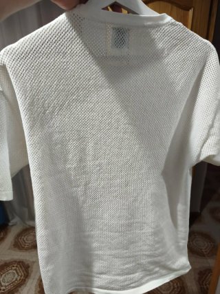 Camiseta Zara M Malla Blanca
