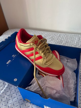 Zapatillas Adidas Galaxy OG Oro/Rojo