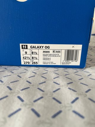 Zapatillas Adidas Galaxy OG Oro/Rojo