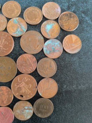 Lote Monedas Extranjeras Varias