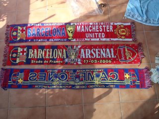 Bufandas FC Barcelona Final Champions