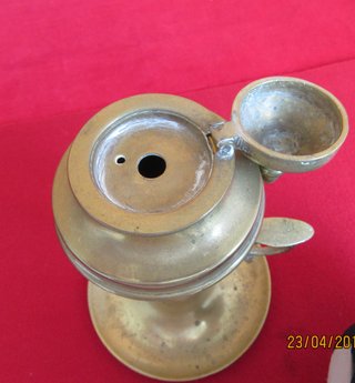 Candil antiguo de latón