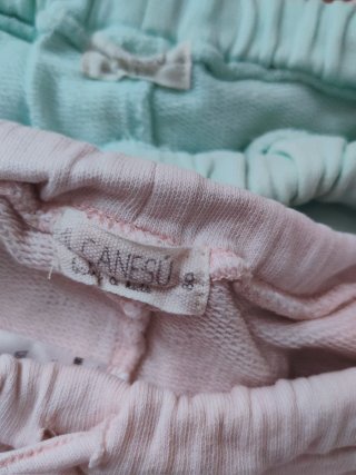 Lote 4 shorts jogging Mi Canesú