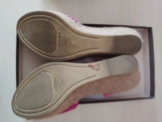 Sandalias planas Juncal Aguirre rosa 39