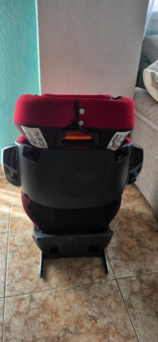 Silla Coche Cybex Roja Grupo 1,2,3