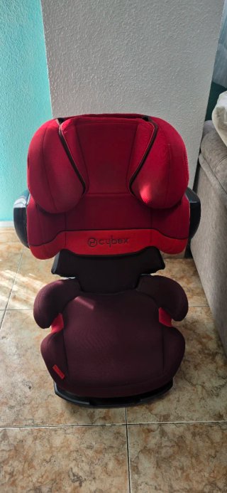 Silla Coche Cybex Roja Grupo 1,2,3