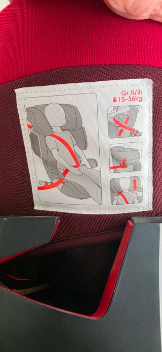 Silla Coche Cybex Roja Grupo 1,2,3