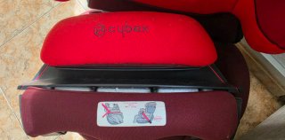 Silla Coche Cybex Roja Grupo 1,2,3