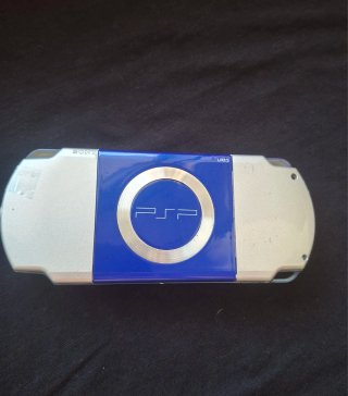 PSP Slim Blu e Ice Silver