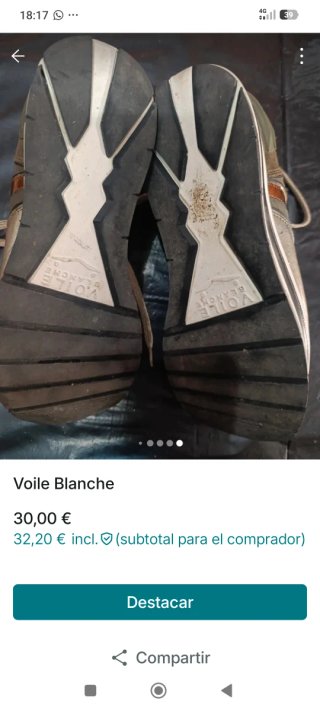 Zapatillas Voile Blanche doradas y grises