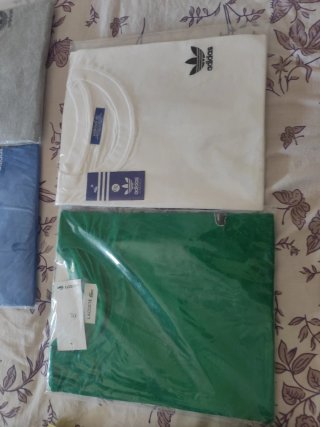 Lote 2 Camisetas Adidas y Lacoste XXL