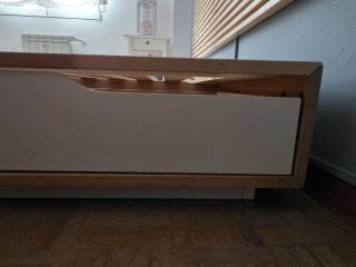 Cama Ikea 1.40 con Somier y Cajones