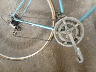 Bicicleta Antigua Azul