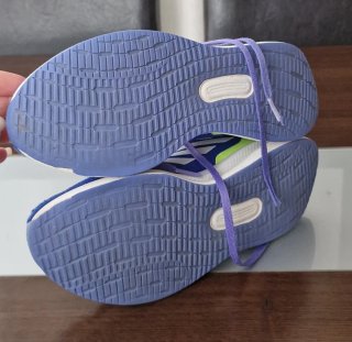 Zapatillas Adidas Azul/Morado Talla 36.5