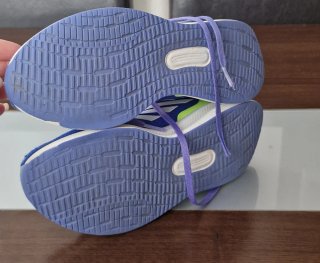 Zapatillas Adidas Azul/Morado Talla 36.5