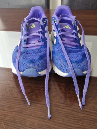 Zapatillas Adidas Azul/Morado Talla 36.5