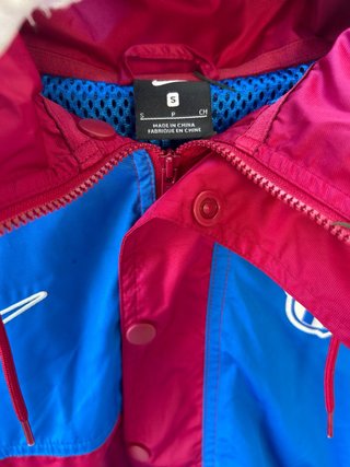 Chaqueta FC Barcelona Nike Azul/Roja