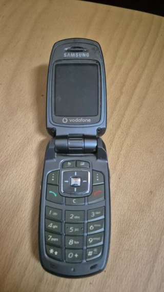 Samsung SGH-ZV40 Vodafone Argento + Grigio scuro
