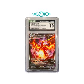 CARTA POKEMON CHARIZARD VMAX CGC 10 GEM MINT