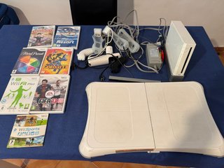 Nintendo Wii + 5 Juegos + Balance Board