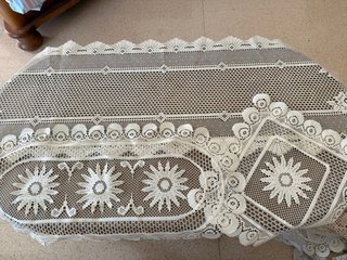 Lote de 55 piezas de crochet