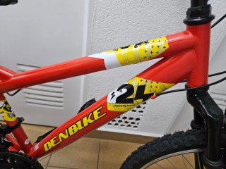 Bicicleta 24 Denbike Roja