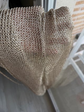 Vestido Zara Champán Talla Única