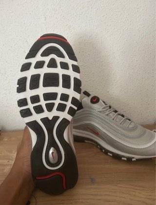 Nike Air Max 97 Plata Roja