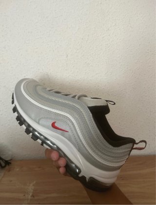 Nike Air Max 97 Plata Roja