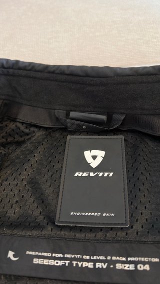 Jaqueta Rev'it S Preta