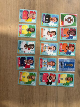 Lote cartas Mundial FIFA 2026